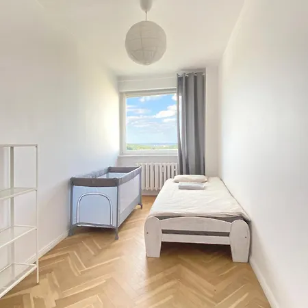 Apartament Gdansk Morena Z Widokiem Na Morze Eksteriør bilde