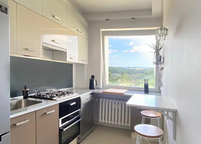 Apartament Gdansk Morena Z Widokiem Na Morze
